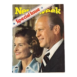 Vintage Newsweek Special Issue Magazine August 19, 1974 Featured: Gerald & Betty - Picture 1 of 4