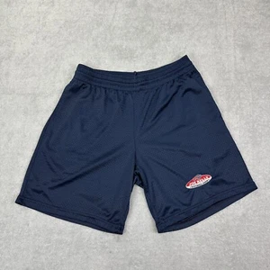 Vintage Buffalo Bills Shorts Adult Medium Blue Mesh NFL 90s Jim Kelly Camp Mens - Picture 1 of 14