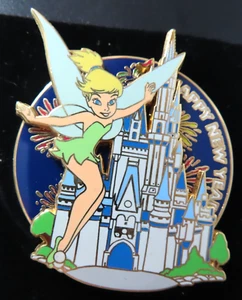 Disney Pin Disney Auctions Happy New Year (Tinker Bell) Spinner LE 1000 #35584 - Picture 1 of 4