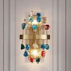 Colorful Crystal Warm Cold Light Rainbow Crystal Wall Mounted Fixture Lighting