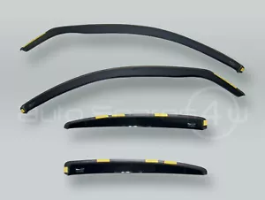 Juego de 4 piezas de deflectores de viento protectores contra la lluvia HEKO SEDÁN para 2003-2009 MB clase E W211 - Imagen 1 de 3