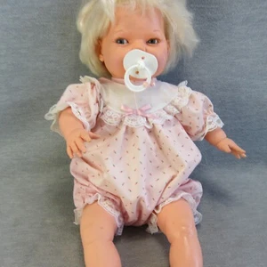 Muñeca bebé de juguete IRWIN de colección de 20 pulgadas con ropa Binky TLC no funciona - Imagen 1 de 9