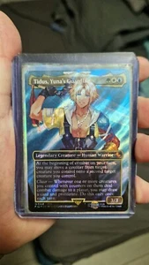Tidus, Yuna's Guardian (Borderless) (Surge Foil) Commander: Final Fantasy Foil - Bild 1 von 3