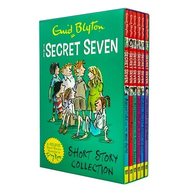 The Secret Seven Short Story 6 Books Collection Box Set By Enid Blyton - Image 1 of 4