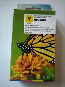 Yellow Ink Cartridge HP953XL & HP Officejet 8702, 8218 8710 8720 N OEM - Picture 1 of 4