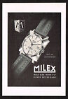 1950er Jahre Vintage Milex Elem Uhr Druck Ad d