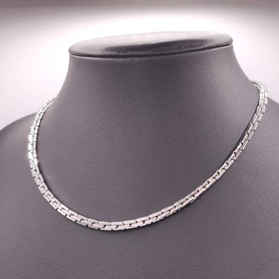 ⭐ Pierre Lang Halskette Collier Anhänger Armband Band Armreif Kette Silber 332 ⭐ - Bild 1 von 3