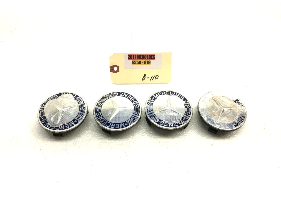 Mercedes Benz E550 2010-2016 emblema tapacubos OEM Foto 1 de 4