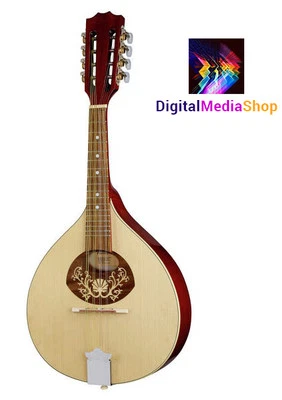 Portuguese Mandolin I, Solid Wood, Made by Hora, Romania - Image 1 of 4