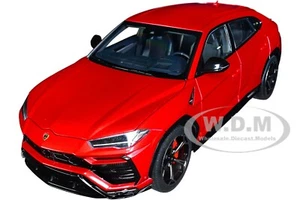 LAMBORGHINI URUS ROSSO EFESTO PEARL RED 1/18 MODEL CAR BY AUTOART 79170 - Picture 1 of 6