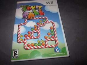 Nintendo Wii SUPER FRUIT FALL with Manual - Picture 1 of 7