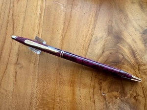 Cross Century Classic Fushsia Marble Laque GT Ball Pen USA - Picture 1 of 8