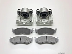 2 Pinze freno anteriori e pastiglie per Jeep Grand Cherokee ZJ 1993-1998 BRK/ZJ/001A - Foto 1 di 4