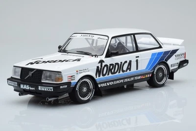 18RMC087 Volvo 240 Turbo Nordica n1 J Cecotto A Olafsson Brno ETCC 1986 IXO 1/18 - Imagen 1 de 4