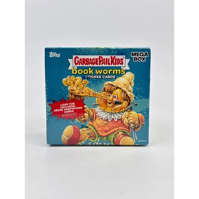 Garbage Pail Kids Book Worms Mega Box Sticker Cards Topps Sealed New - Image 1 of 4
