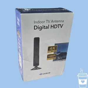 Wave Indoor TV Antenna Digital HDTV - 1080P Ultra HD - NEW - Picture 1 of 4