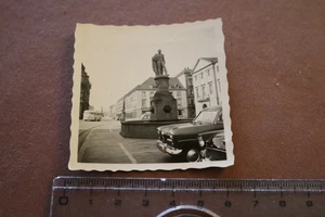 tolles altes Foto - Denkmal Marktplatz Karlsruhe 30-50er Jahre - Picture 1 of 3