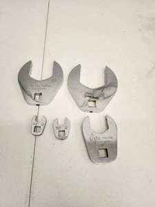 Proto 1/2 Drive 5pc Open End Crowfoot Socket Wrench USA Proto - Picture 1 of 18