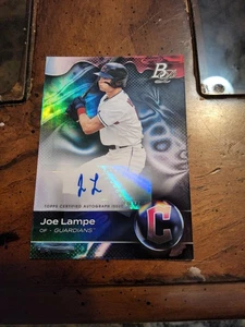 2023 Bowman Platinum - Top Prospects Joe Lampe #TOP-50 Auto Arizona State ASU - Picture 1 of 2