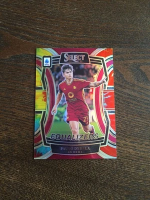 2023-24 Panini Select Paulo Dybala Equalizers Tie Dye 27/49 Argentina AS Roma - Image 1 of 2