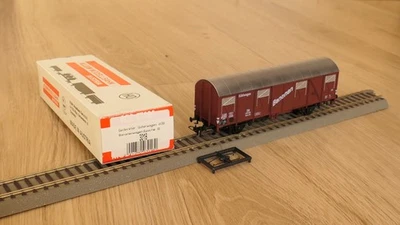 Klein Modellbahn 3018 DB 329 289 Tnoms 59 Bananen Kühlwagen Gedeckter Güterwagen - Image 1 of 4