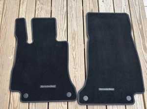 Genuine Mercedes Benz Floor Mats for GLC Models NEW 2 Front Velour Floor Mats - Picture 1 of 18