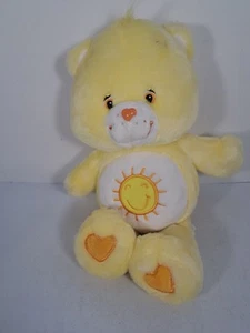 Vintage 2004 Care Bears 13 Zoll sprechender Funshine Bär Plüsch funktioniert - Bild 1 von 2