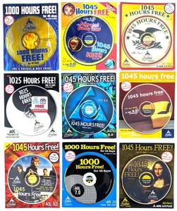 Vintage AOL CD Collection #1 - ALL 50 Blister Packs, SEALED - FREE SHIPPING ! - Picture 1 of 7