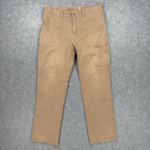 Pantalones de trabajo Mountain Hardwear para hombre 34x32 marrón OM4670 lona elástica - Imagen 1 de 10