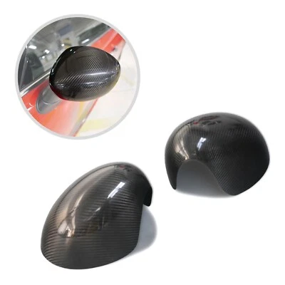 Per Mini Countryman F60 2017+ Specchietti Laterali Coprispecchietti Fibra di Carbonio - Immagine 1 di 4