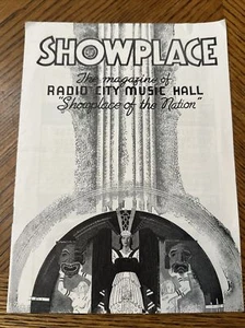 Showplace Radio City Music Hall Programa Alfred Hitchcock Rebecca 1940 - Imagen 1 de 9
