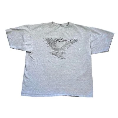 Camiseta Harley Davidson Eagle vintage años 90 bordada manga corta Foto 1 de 4