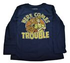 Tee-shirt Jumping Beans Boys Scooby-Doo & Shaggy Here Comes Trouble neuf 6-10