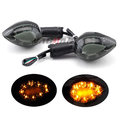 Para YAMAHA MT-07 MT-09 MT-01 FJ-09 FZ-8 LED Señal de giro Indicador Lámpara intermitente Foto 1 de 4