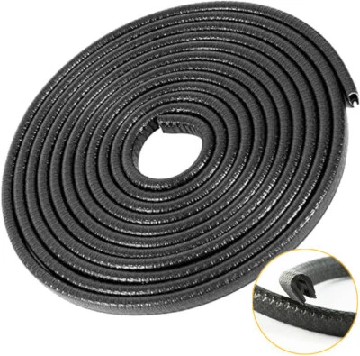 10m Kantenschutz Kantenschutzprofil Schwarz Keder Band Klemm Profil-Gummi NEU DE - Bild 1 von 4
