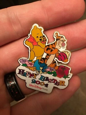 WDW Happy Easter 2004 Pooh & Tigger LE 3500 Disney Pin - Image 1 of 2