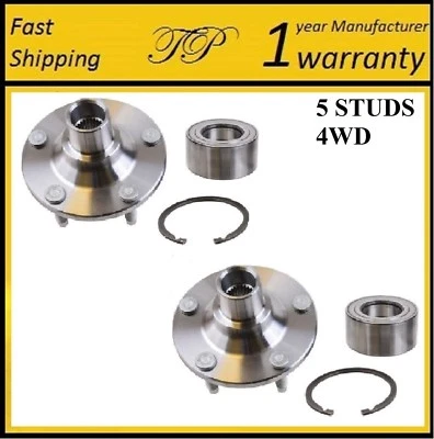 Buje y cojinete de rueda trasero para Mercury Mariner 2005-2011 4x4 (par) Foto 1 de 3