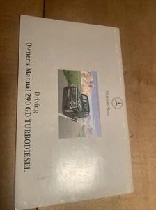 Mercedes Betriebsanleitung G-Klasse "461" 290 TD Bedienungsanleitung ENGLISCH!!! - Bild 1 von 4