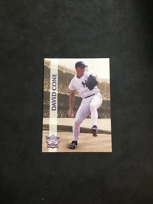 1998 Yankee Stadium 75 Year Anniversary Team Issue #36 DAVID CONE  MINT CENTERED - Image 1 of 3