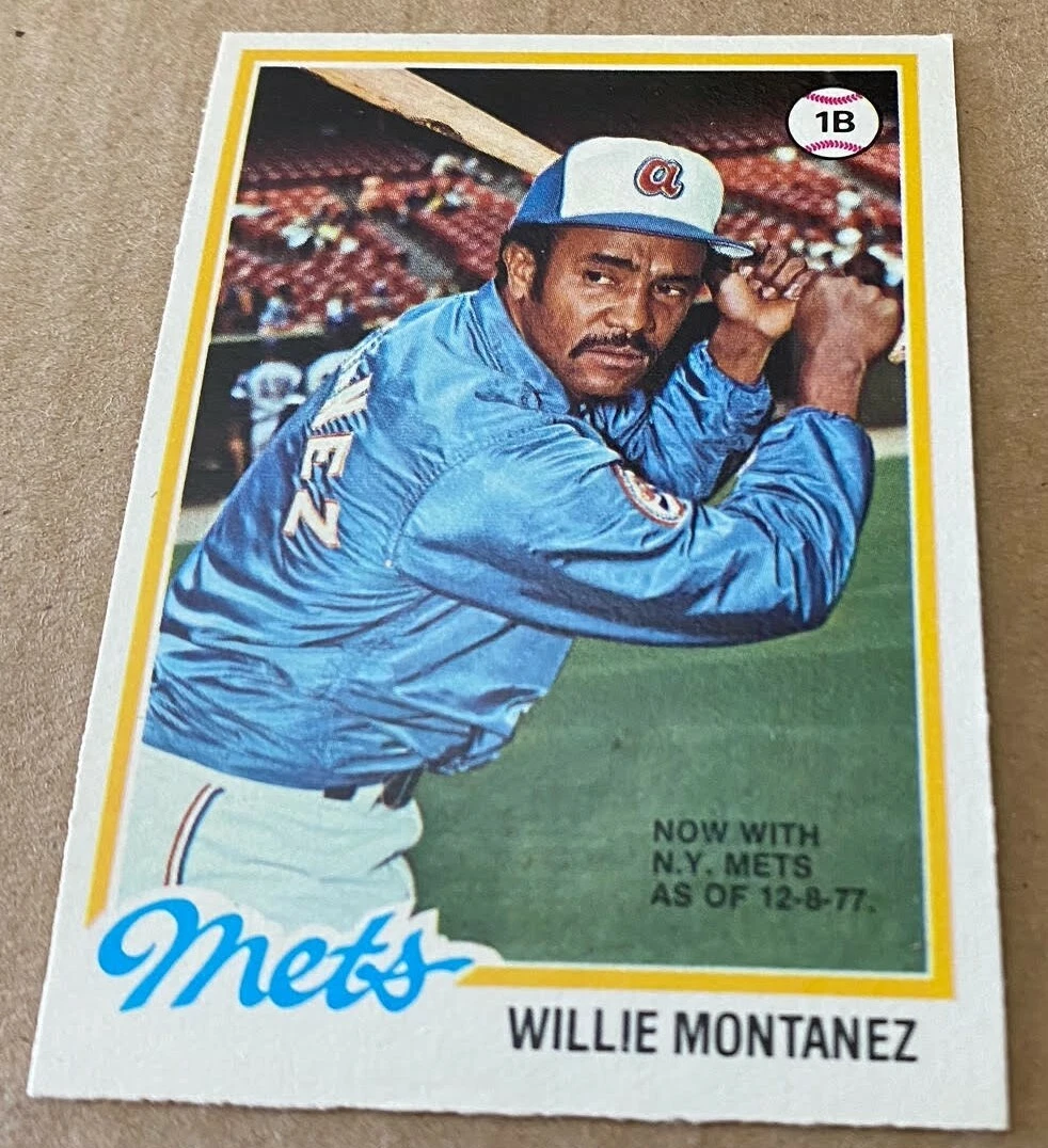1978 O-PEE-CHEE Card #43 WILLIE MONTANEZ  NM-MT Condition Pack Fresh!