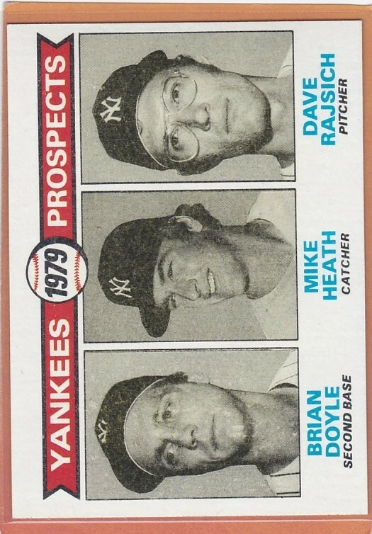 1979 TOPPS BASEBALL YANKEES ROOKIES #710 BRIAN DOYLE NMMT/MINT *93588 - Image 1 of 1