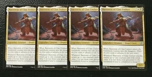 MTG Barrowin of Clan Undurr x4 Adventures in the Forgotten Realms 218/281 NM/M - Picture 1 of 1