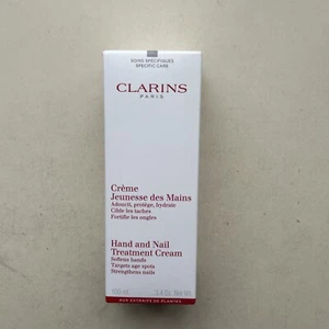 Crema Tratamiento Manos y Uñas Clarins 100ml Tamaño Completo NUEVA - Imagen 1 de 1