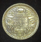 INDIA 1942-B SILVER 1/2 RUPEE KM552 EXTREMELY FINE ~FCS-934
