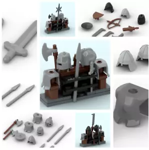 LEGO® Armas ELEGIR Armaduras Espadas Caballero Edad Media NUEVO se adapta a 10305 - Imagen 1 de 36