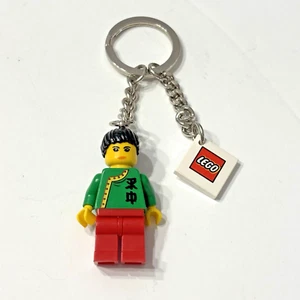 Vtg LEGO Jing Lee The Wanderer Minifigure Keychain Adventurers Orient Expedition - Picture 1 of 8