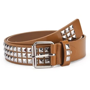 Unisex Belts Men Women Fashion Rivet Punk PU Waistband Accessory Hip Hop Classic - Picture 1 of 15