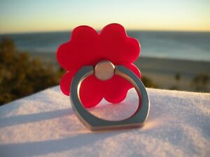 Universal 360 Rotating Finger Ring Stand Holder For Cell Phone FLOWER All Colors
