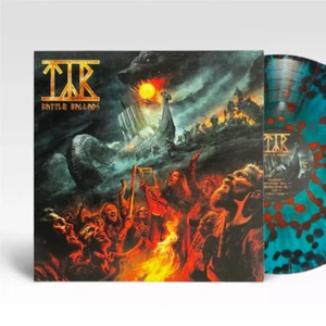 TYR Vinyl Record Battle Ballads Numbered Teal Green / Red Splatter New - Picture 1 of 7