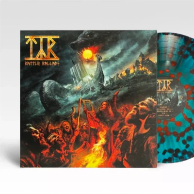 TYR Vinyl Record Battle Ballads Numbered Teal Green / Red Splatter New - Image 1 of 4